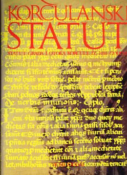 Korčulanski statut: statut grada i otoka Korčule iz 1214. godine