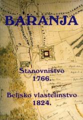Baranja – Stanovništvo 1766. – Beljsko vlastelinstvo 1824