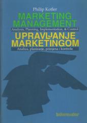 Marketing management / Upravljanje marketingom