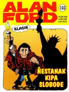 Alan Ford #103: Nestanak kipa slobode