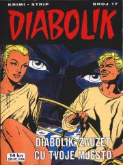 Diabolik #17: Diabolik, zauzet ću tvoje mjesto