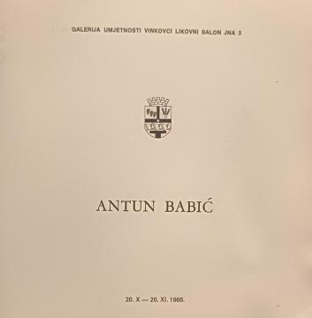 Antun Babić: Galerija umjetnosti Vinkovci