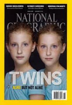 National Geographic #'12/01: Twins - Alike But Not Alike