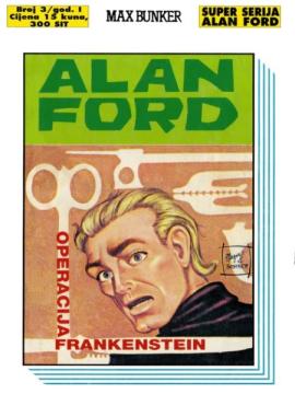 Alan Ford Super Serija #3: Operacija Frankenstein