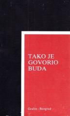 Tako je govorio Buda