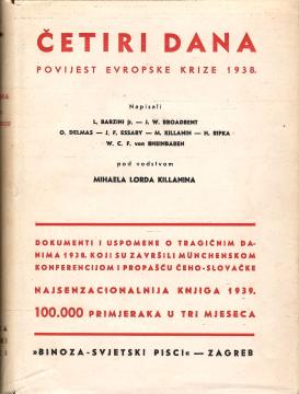 Četiri dana: povijest evropske krize 1938.