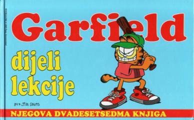 Garfield dijeli lekcije - njegova dvadesetsedma knjiga