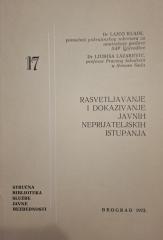 #17 Rasvetljavanje i dokazivanje javnih neprijateljskih istupanja