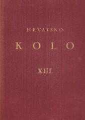 Hrvatsko kolo, svezak XIII.