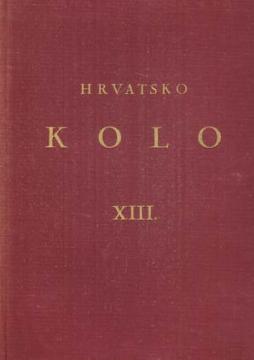 Hrvatsko kolo, svezak XIII.