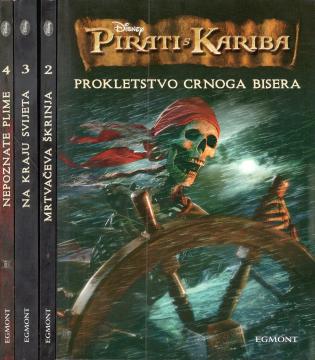 Pirati s Kariba 1–4: književna prilagodba