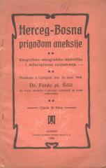 Herceg-Bosna prigodom aneksije