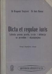 Dicta et regulae iuris