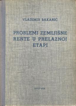 Problemi zemljišne rente u prelaznoj etapi