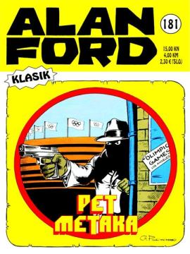 Alan Ford SA klasik #181: Pet metaka