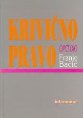 Krivično pravo: Opći dio