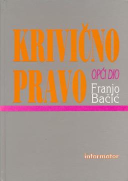 Krivično pravo: Opći dio