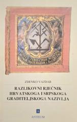 Razlikovni rječnik hrvatskoga i srpskoga graditeljskoga nazivlja