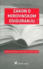Zakon o mirovinskom osiguranju : redakcijski pročišćeni tekst : stvarno kazalo