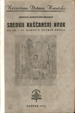 Srednji kršćanski nauk za III. i IV. godište pučkih škola