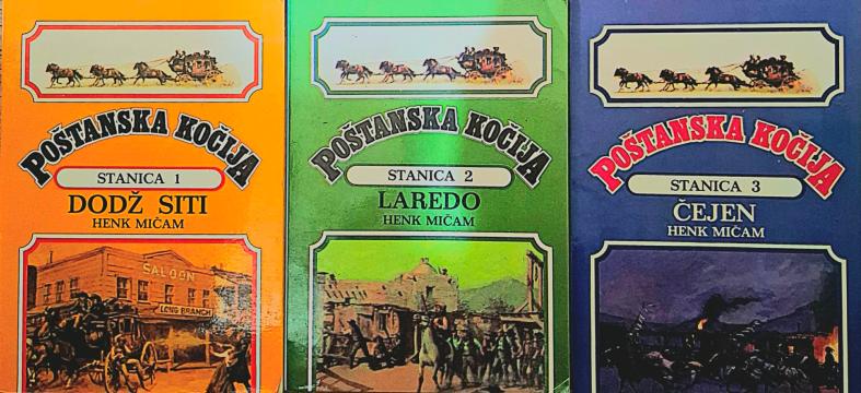 Poštanska kočija 1-3 : Dodž siti, Laredo, Čejen