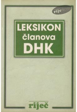 Leksikon članova društva hrvatskih književnika : ususret stogodišnjici Društva 1900.-2000.