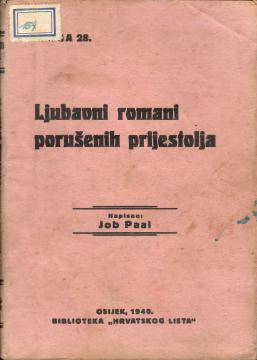 Ljubavni romani porušenih prijestolja