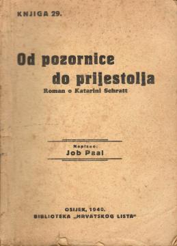 Od pozornice do prijestolja: Roman o Katarini Schratt