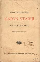 Katon Stariji ili O starosti