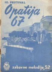 Opatija 67 – X konkurs Jugoslavenske radiotelevizije