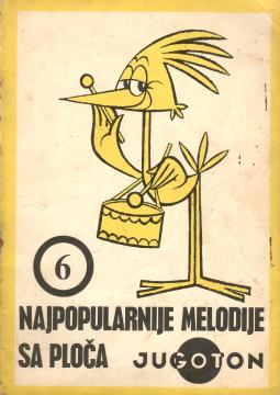 Jugoton album br. 6 – Najpopularnije melodije sa ploča Jugoton (1972.)