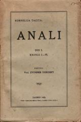 Anali: Dio I. (knjiga I.–VI.)