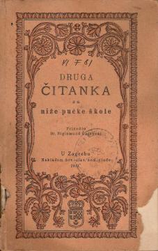 Druga čitanka za niže pučke škole u Hrvatskoj i Slavoniji