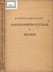 Narodni preporod Italije I-II