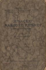 Junačke narodne pjesme: Hrvatske i srpske