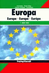 Grosser Autoatlas Europa: 1:800000