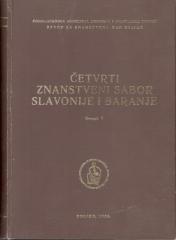 Četvrti znanstveni sabor Slavonije i Baranje, Sv. 1
