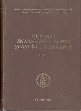 Četvrti znanstveni sabor Slavonije i Baranje, Sv. 1
