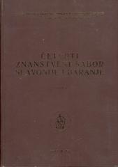 Četvrti znanstveni sabor Slavonije i Baranje, sv. 2