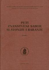 Peti znanstveni sabor Slavonije i Baranje, sv. 1