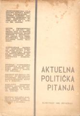 Aktuelna politička pitanja 1962.