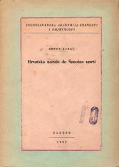 Hrvatska novela do Šenoine smrti