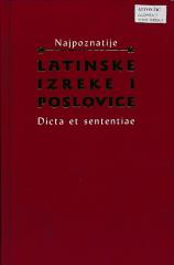 Najpoznatije latinske izreke i poslovice