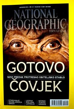 National geographic #10/2015: Gotovo čovjek