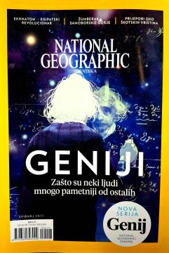 National geographic #5/2017: Geniji, zašto su neki ljudi mnogo pametniji od ostalih