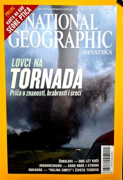 National geographic #4/2004: Lovci na tornada, priča o znanosti, hrabrosti i sreći