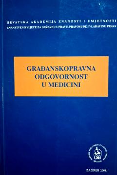 Građanskopravna odgovornost u medicini