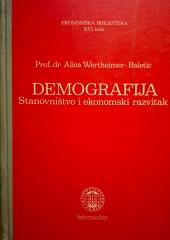 Demografija - stanovništvo i ekonomski razvitak