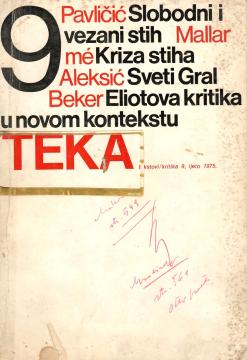 Teka 9 — tekstovi/kritika