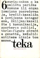 Teka 6 — tekstovi/kritika